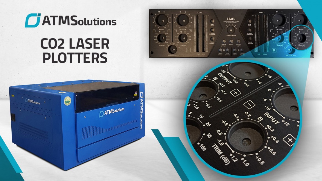 CO2 laser plotters as a tool for engraving audio equipment