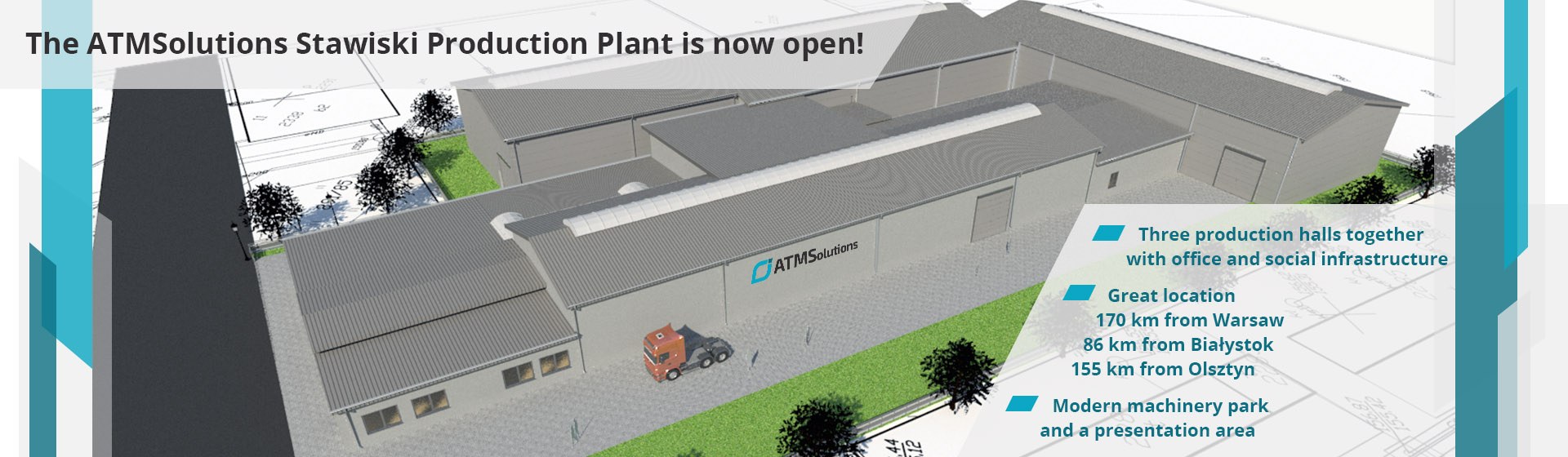 Construction of the ATMSolutions Stawiski production plant