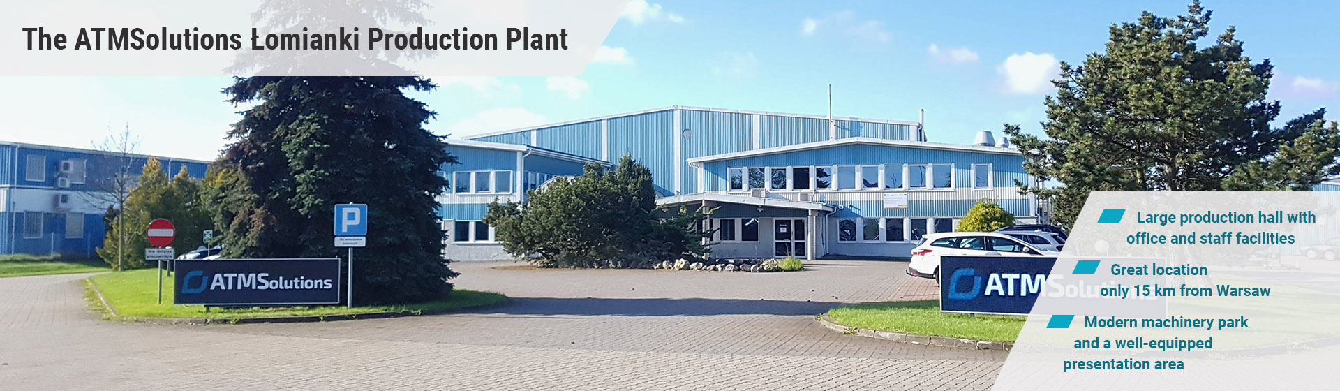 ATMSolutions Łomianki production plant