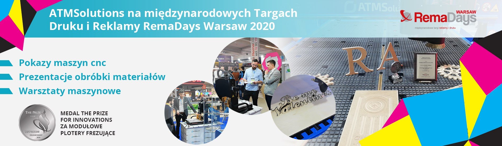 ATMSolutions na międzynarodowych Targach Druku i Reklamy RemaDays Warsaw 2020