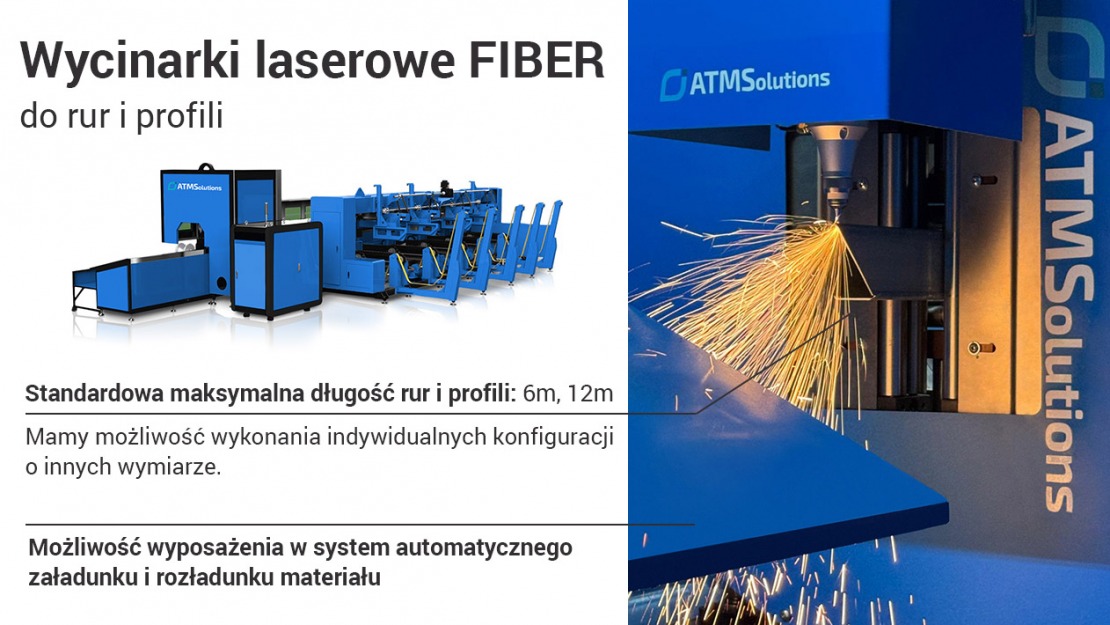 Wycinarki laserowej FIBER do rur i profili - wydajność, precyzja i automatyzacja