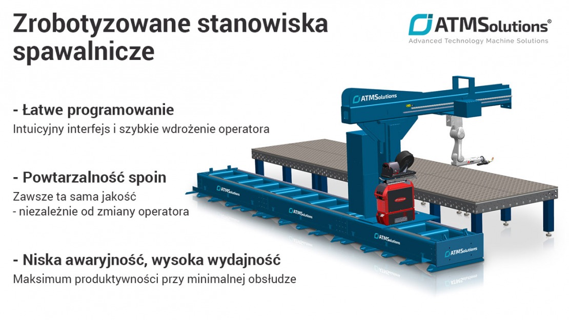 Automatyzacja spawania, która realnie zwiększa wydajność produkcji.