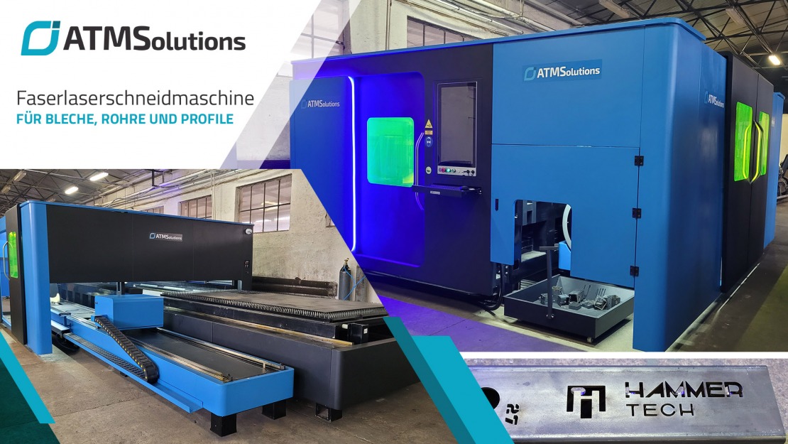 Weitere Installation der FIBER ATMSOLUTIONS Laserschneidanlage