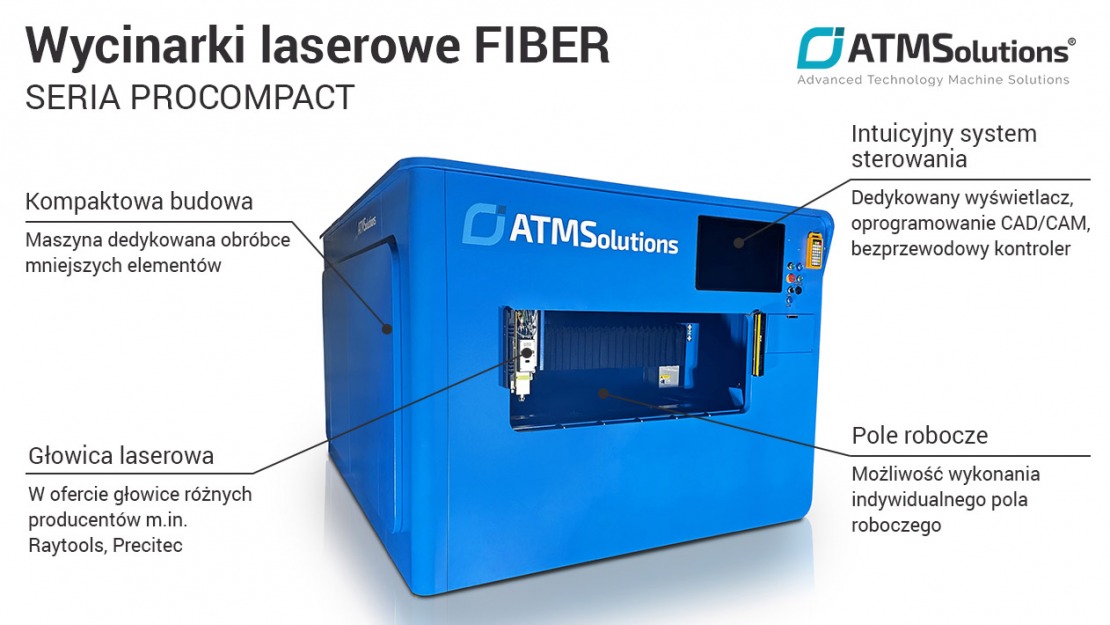Wycinarka laserowa PROCOMPACT do obróbki małych detali