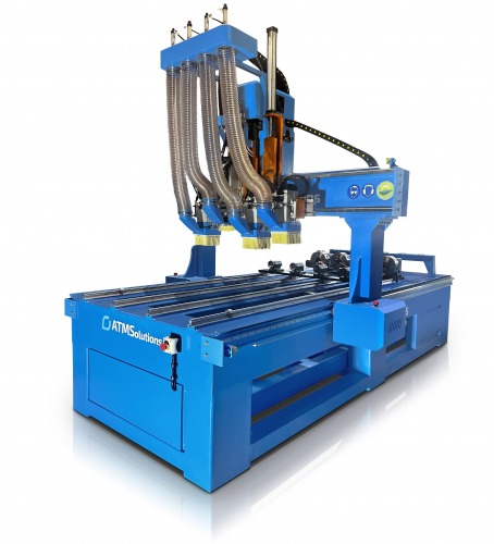 ATMS - PLOTER FREZUJĄCY CNC ATMS 1350X2550X400 ATC 4X SPINDLE EXPERT+