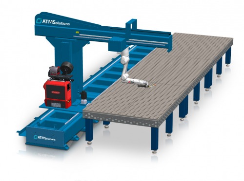 ATMS - AUTOMAT SPAWALNICZY CNC ATMS 8020